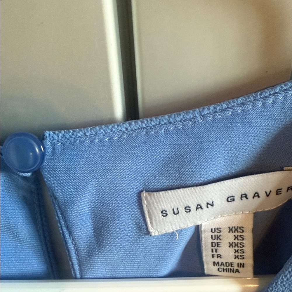 Susan Graver Vibrant Blue Tank Top - Picture 2 of 8